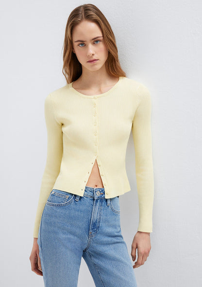 Yellow Cardigan