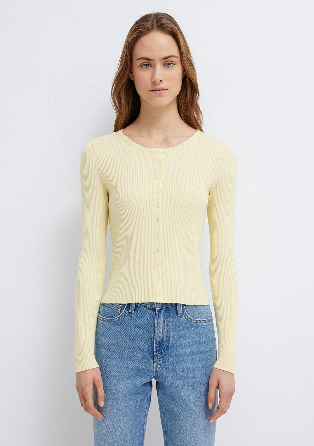 Yellow Cardigan