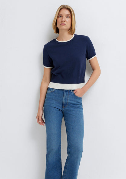 Navy Sweater