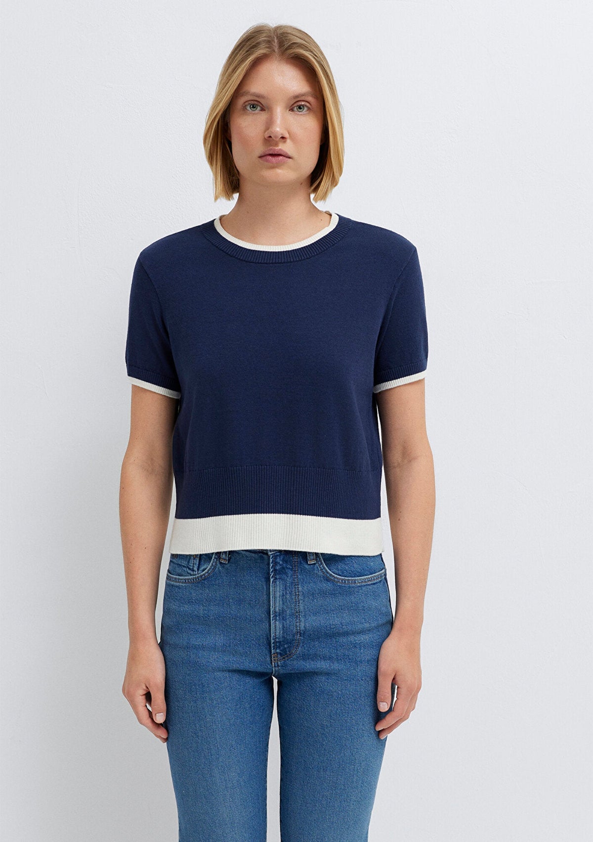 Navy Sweater