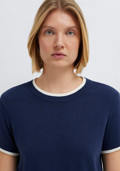 Navy Sweater
