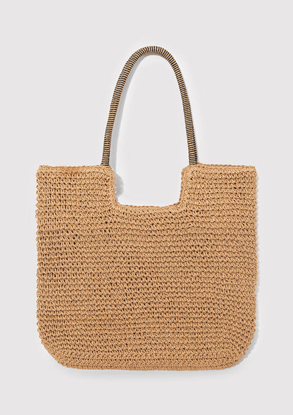Straw Shoulder Bag