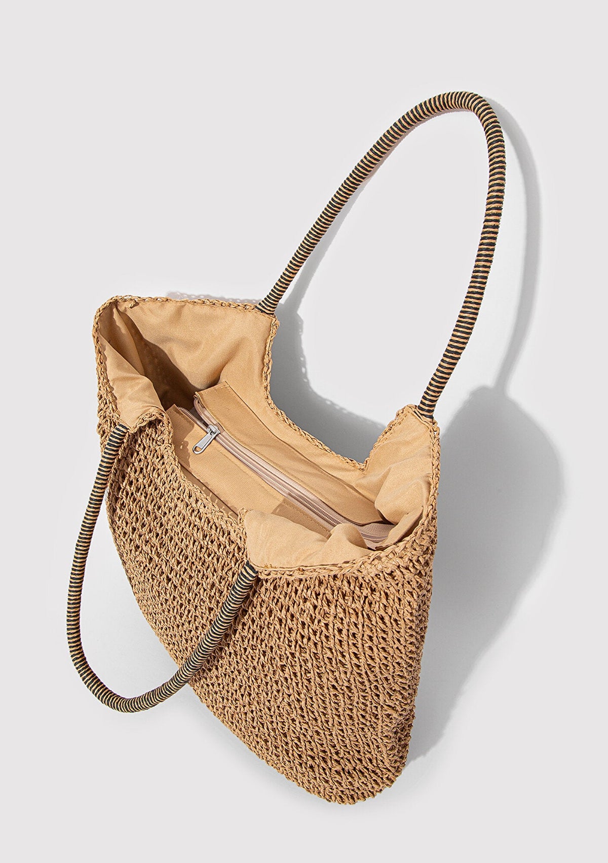 Straw Shoulder Bag