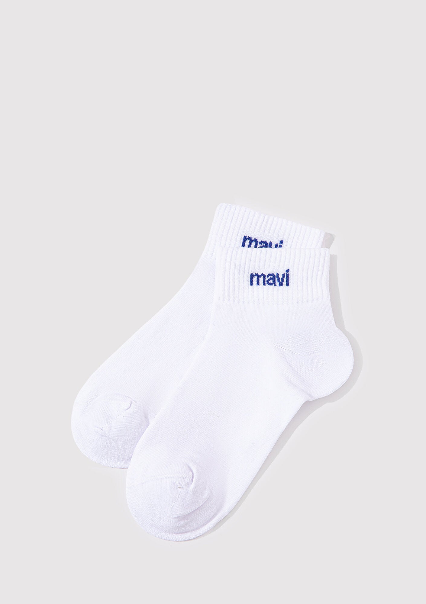 White Socket Socks