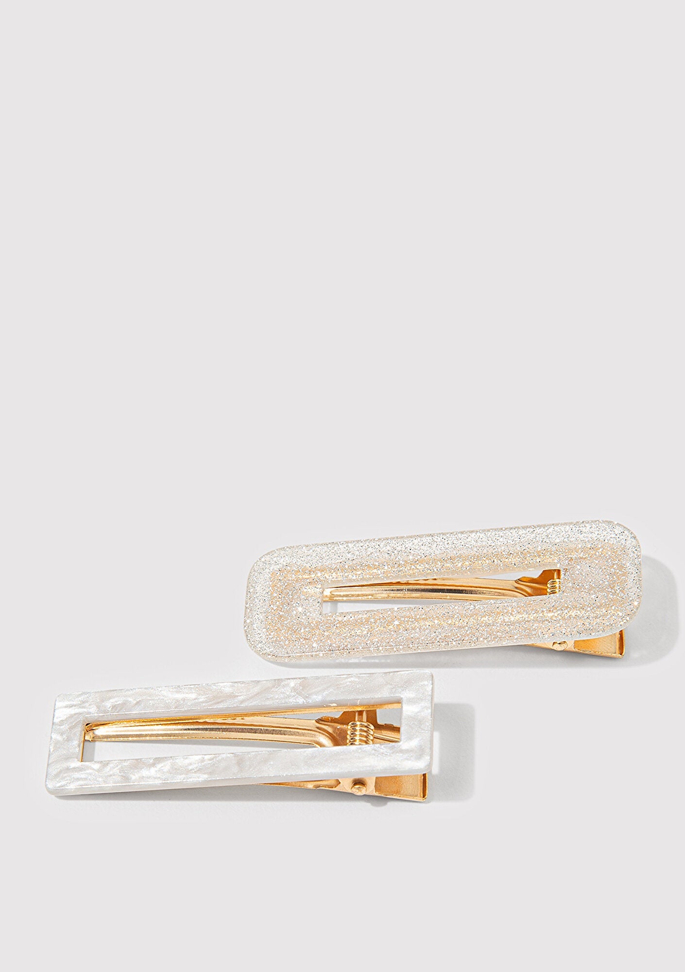 Silver Hair Clip