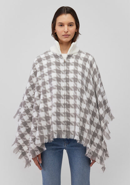 Grey Poncho