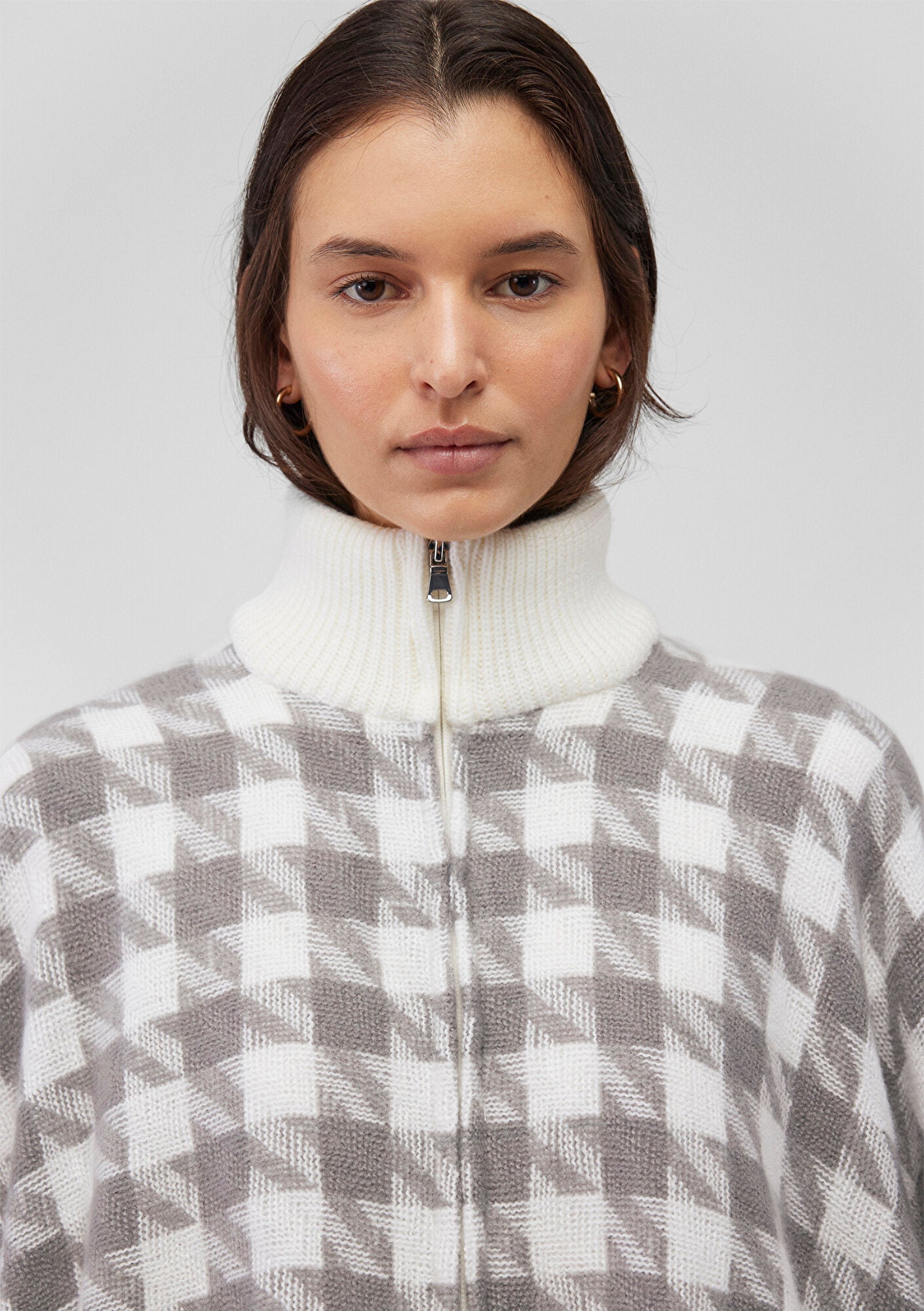 Grey Poncho