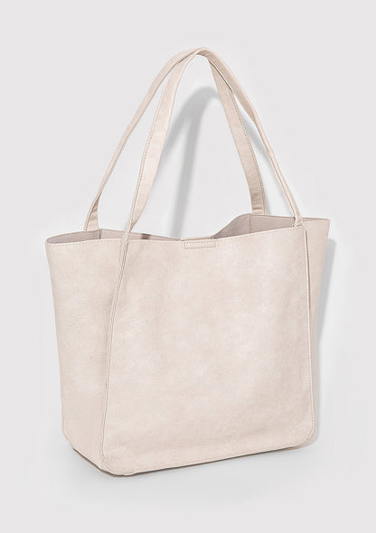 Beige Shoulder Bag