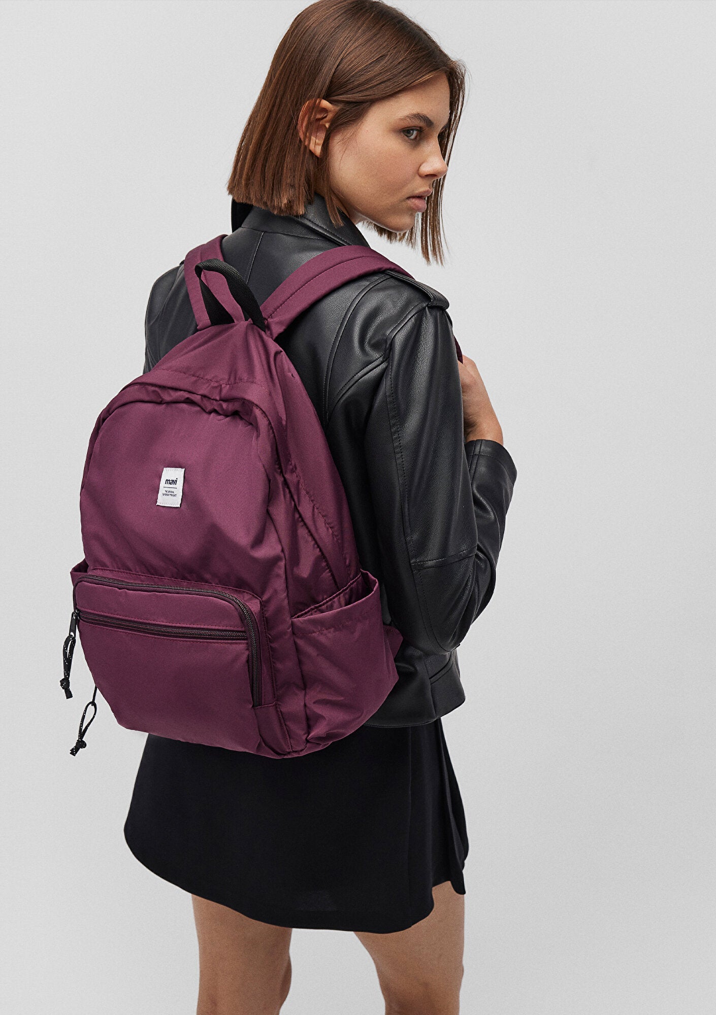 Burgundy Backpack