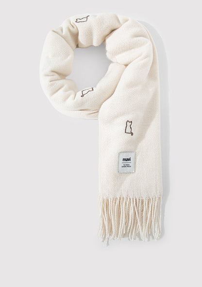 Beige Scarf
