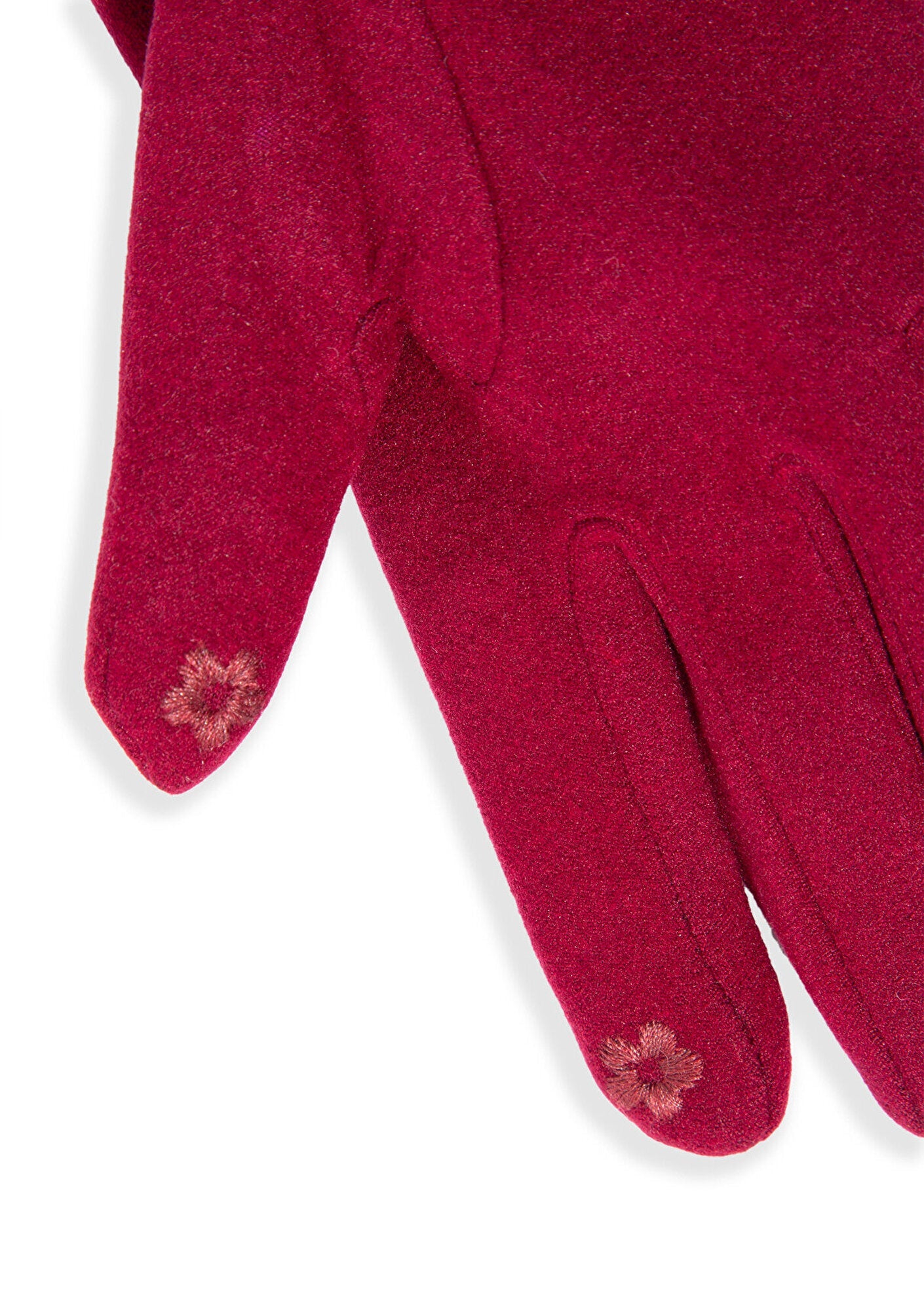 Burgundy Gloves