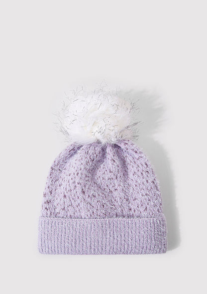 Purple Beanie