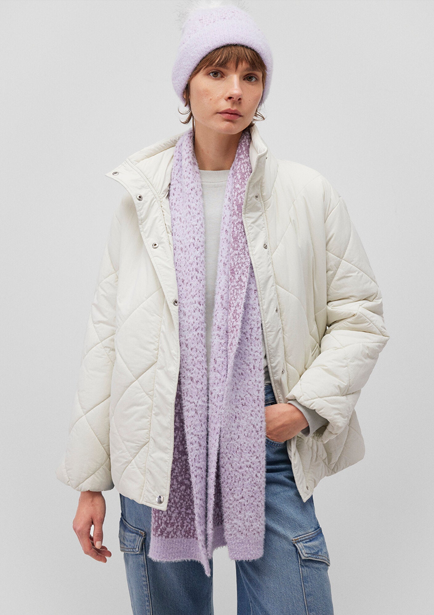 Lila Scarf