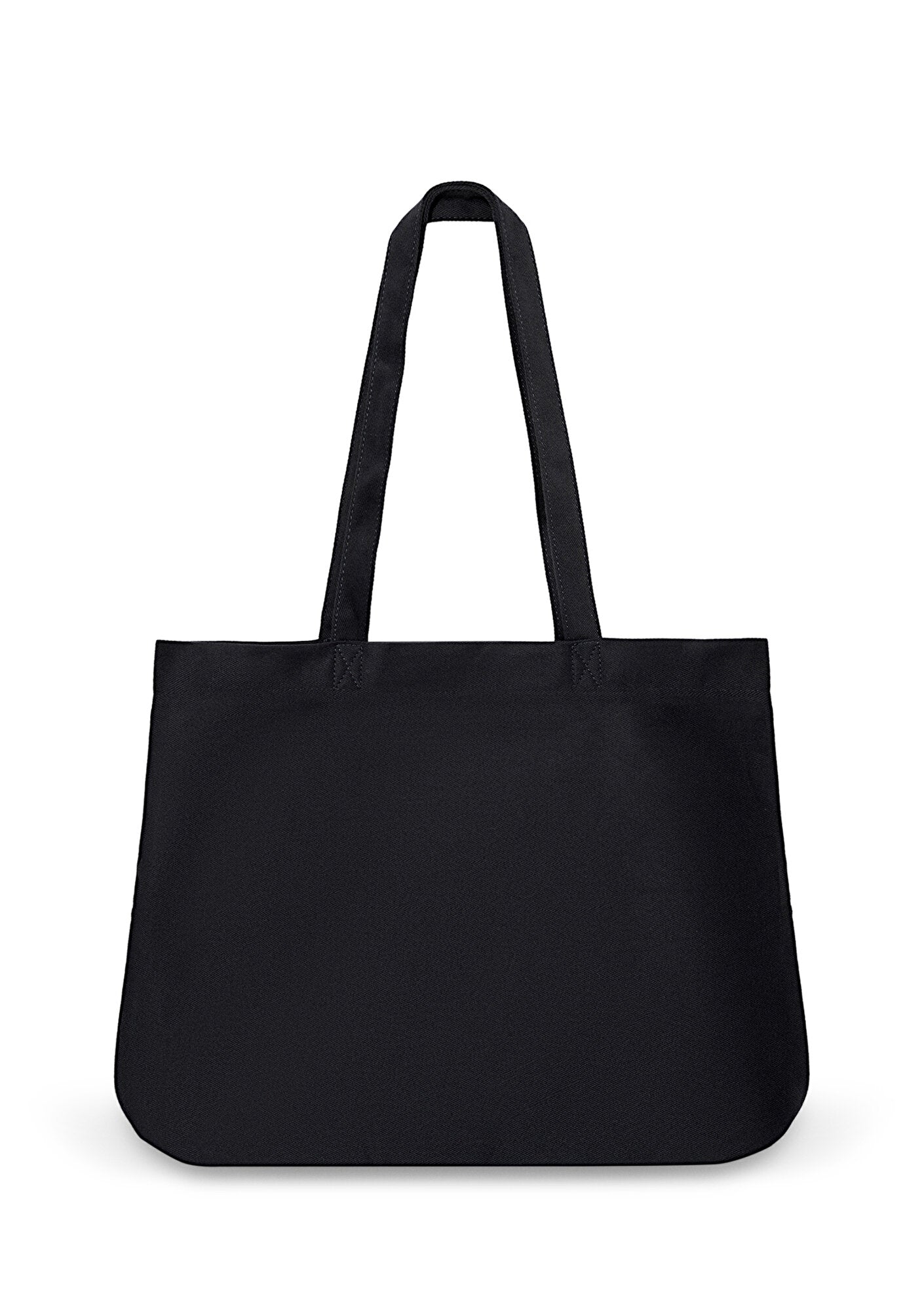 Mavi Logo Printed Black Shopper Bag