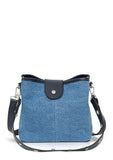 Blue Messenger Bag