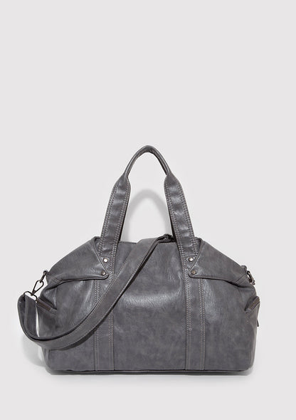 Grey Shoulder Bag