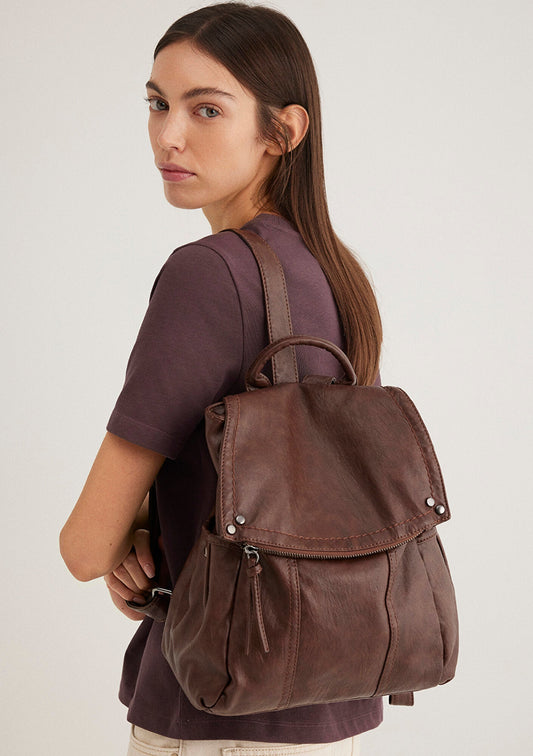 Brown Backpack