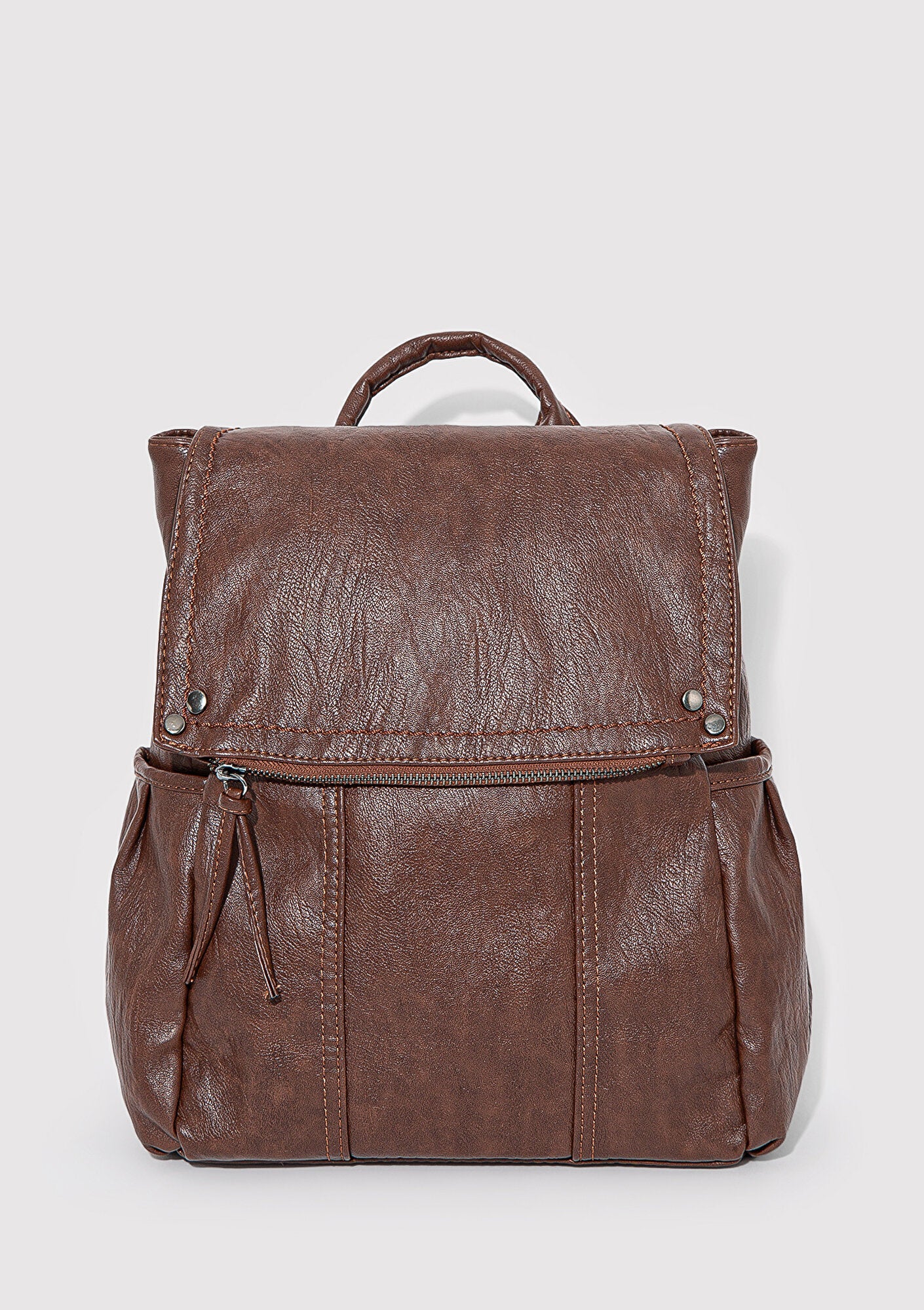 Brown Backpack