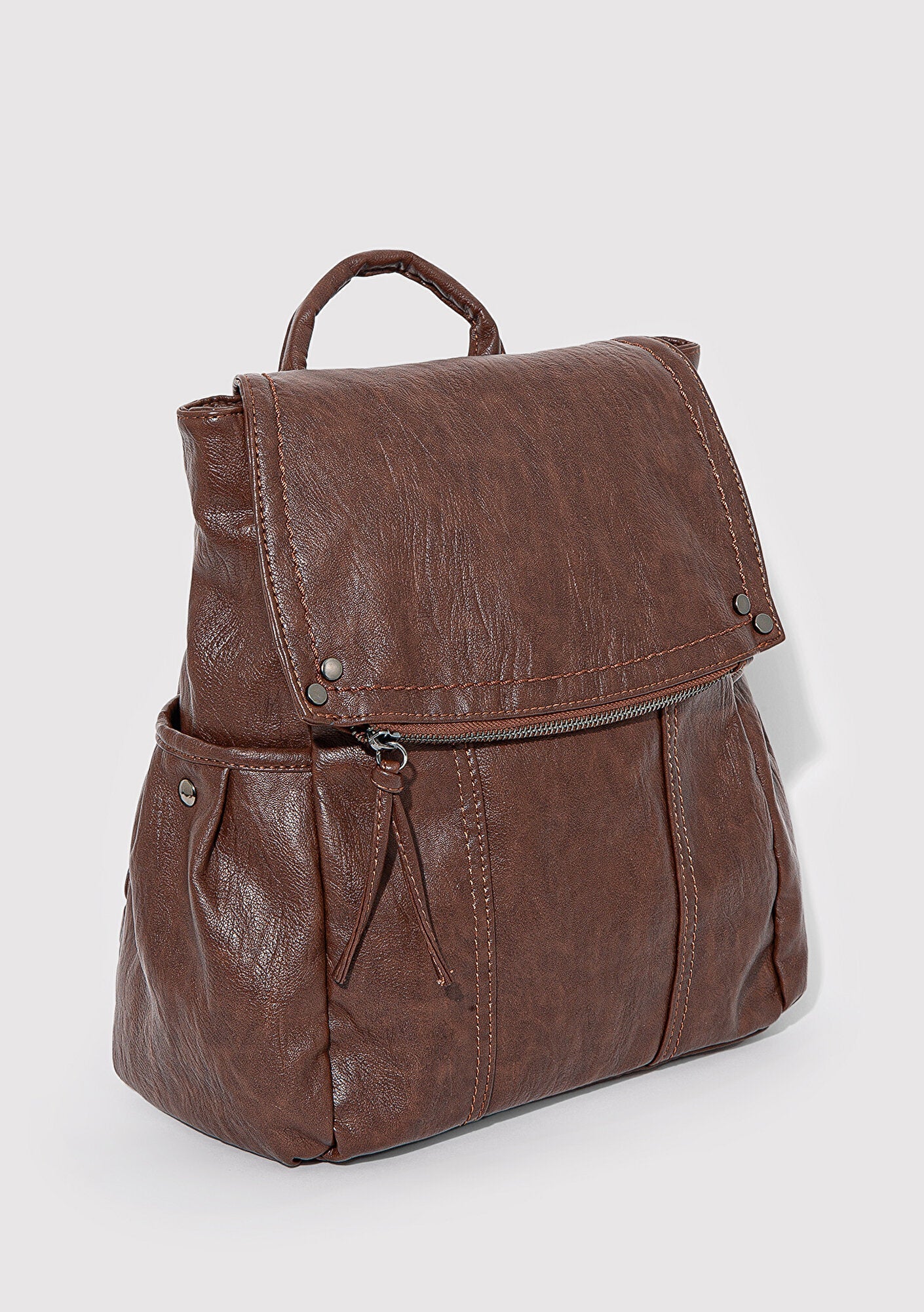 Brown Backpack