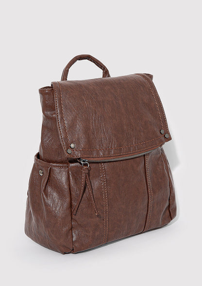 Brown Backpack