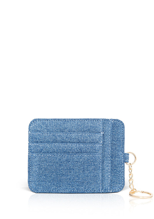 Denim Card Holder