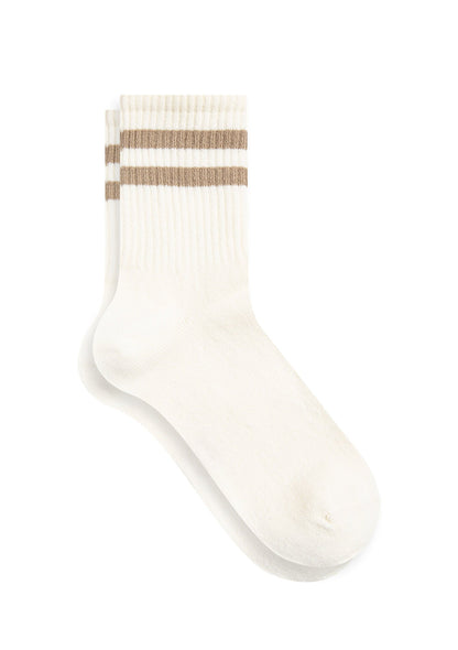 White Socket Socks