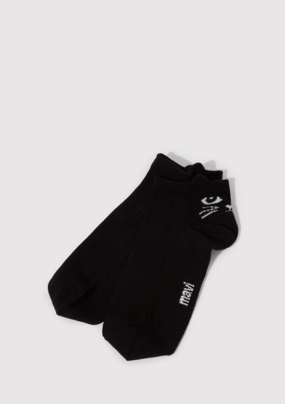 Black Ankle Socks