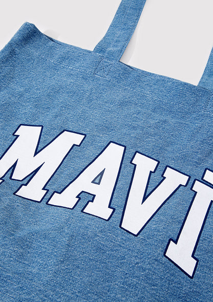 Indigo Shopper Bag