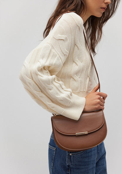 Brown Messenger Bag