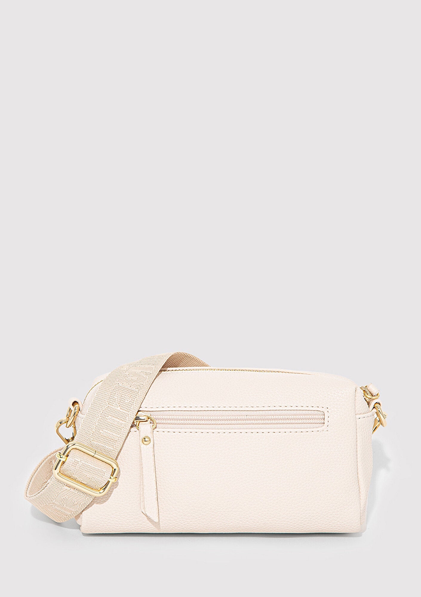 Beige Messenger Bag