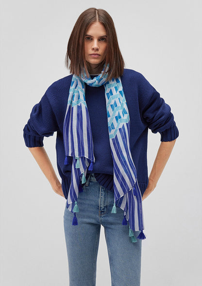 Blue Shawl