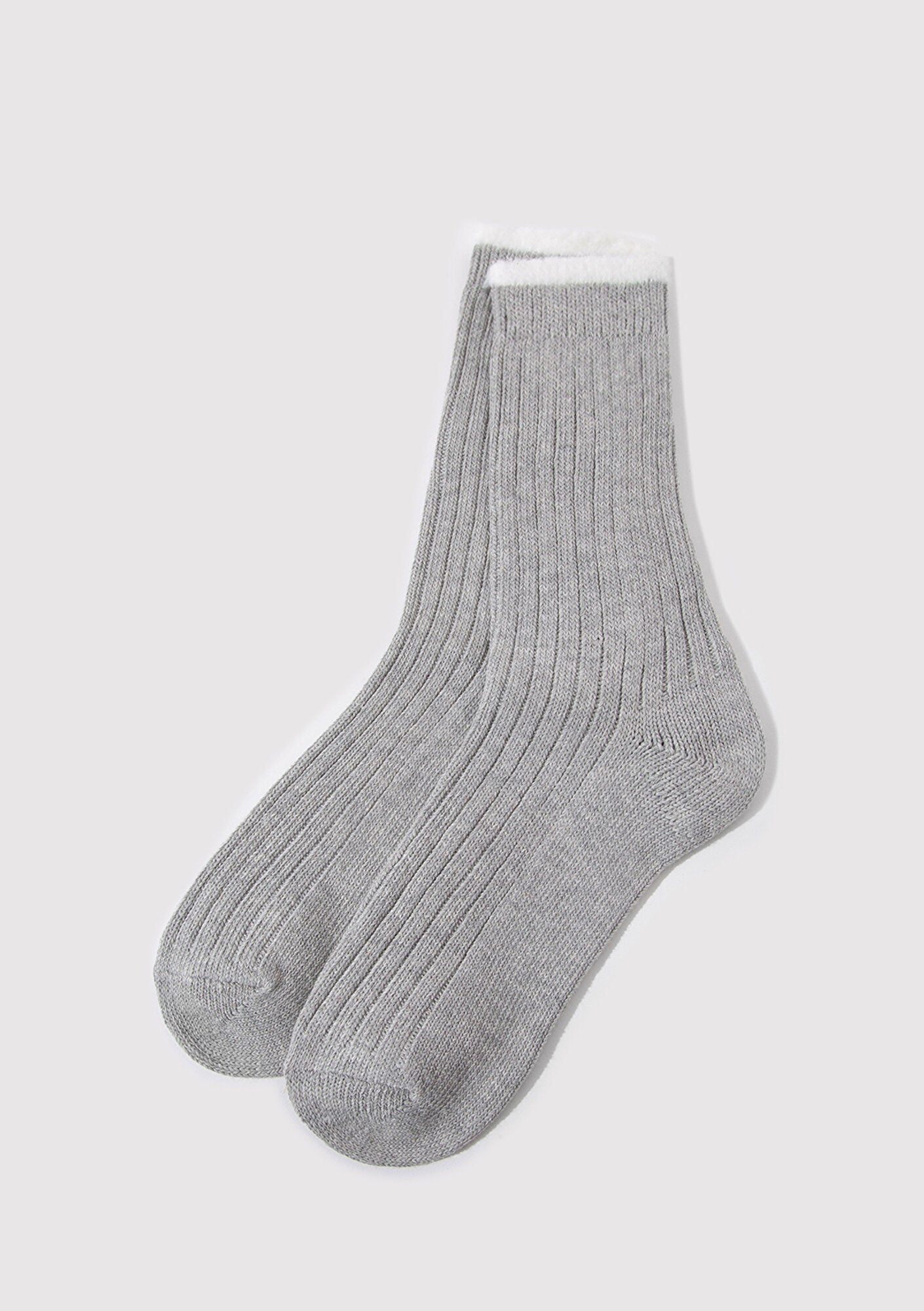 Grey Boot Socks