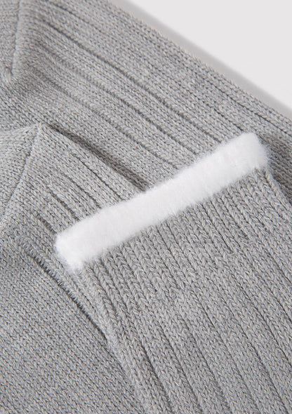 Grey Boot Socks