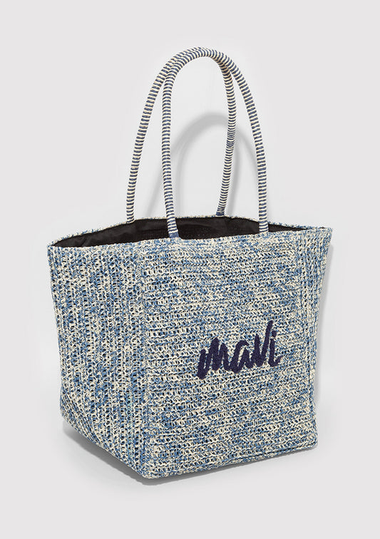 Blue Shoulder Bag