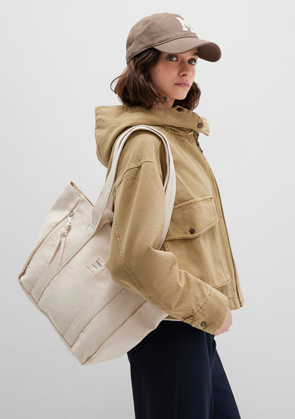 Ecru Shoulder Bag