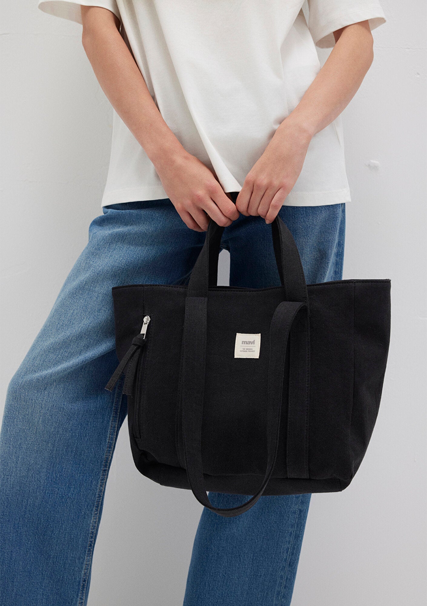 Grey Shoulder Bag