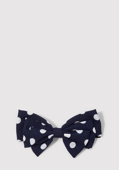 Navy Hair Clip
