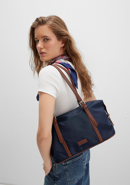 Navy Shoulder Bag