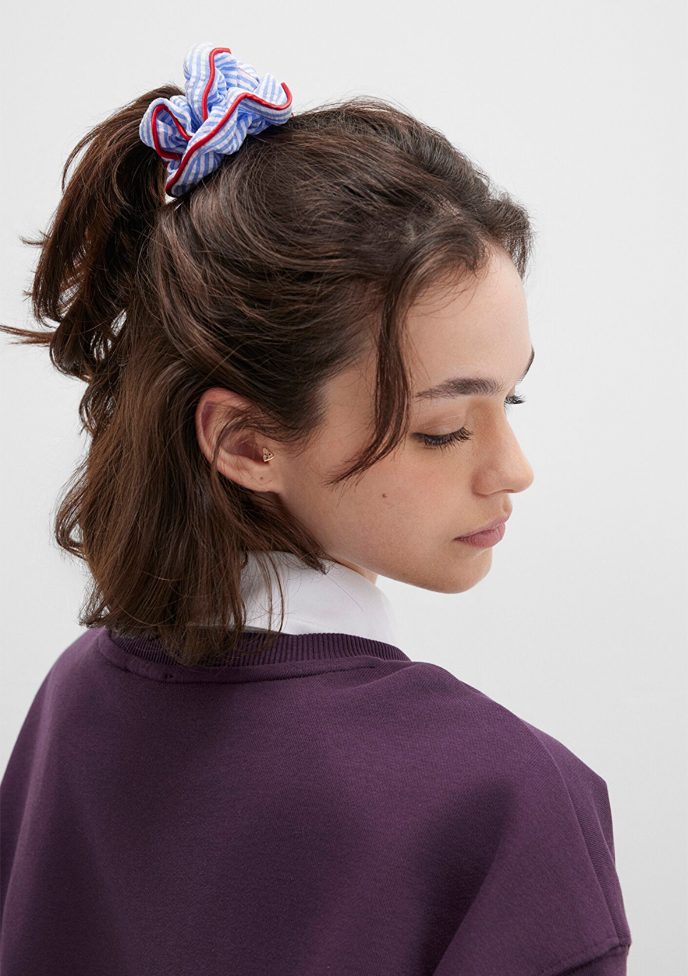 Light Blue Hair Buckle