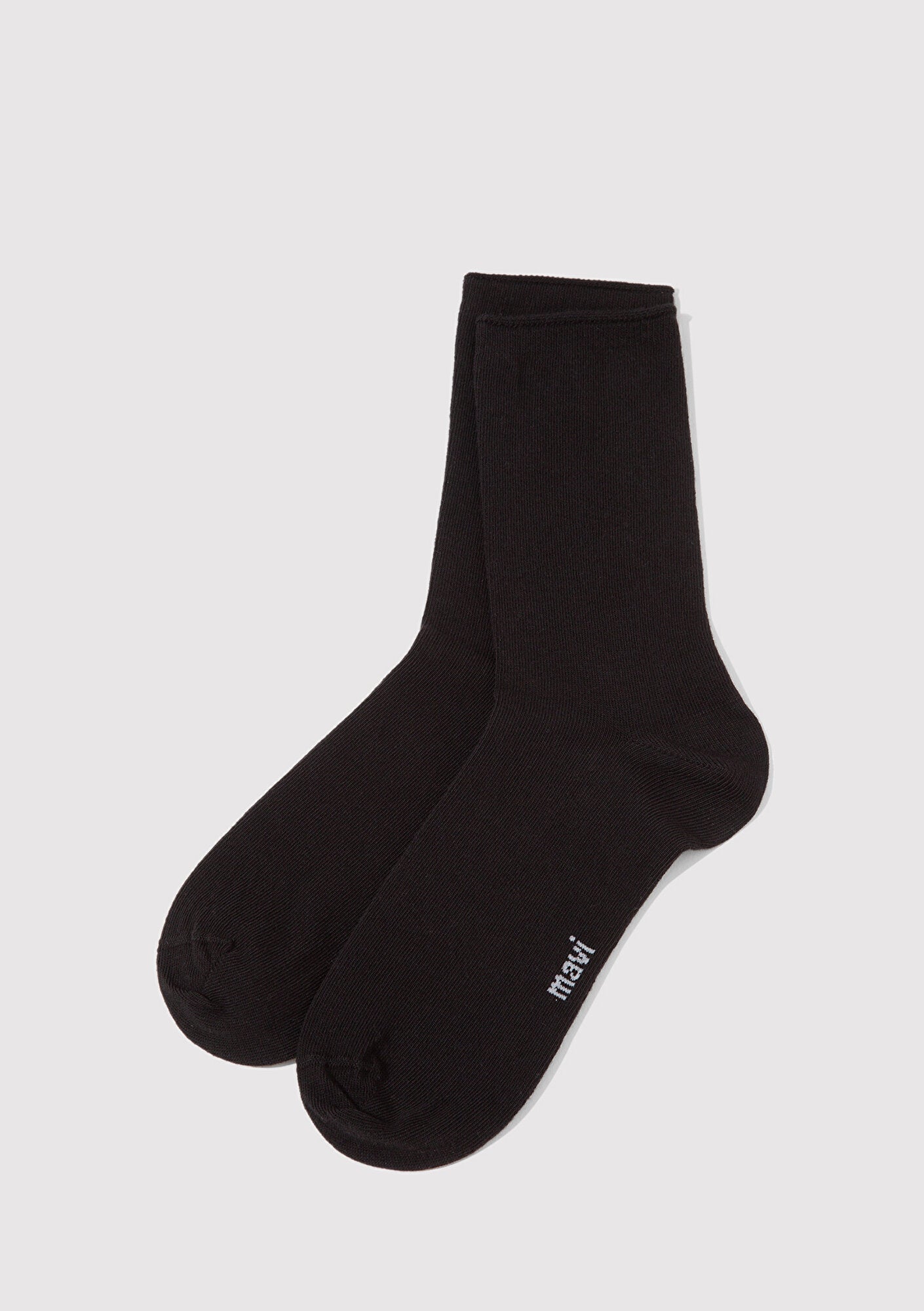 Black Socket Socks