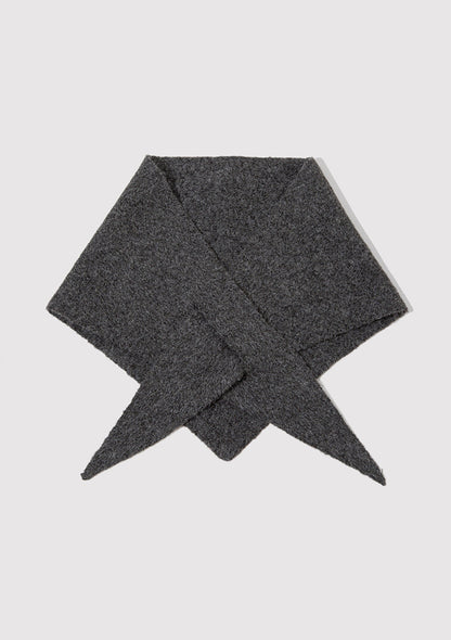 Wool Mix Grey Scarf