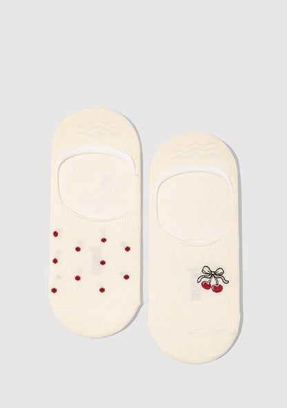 Ecru Ballerina Socks