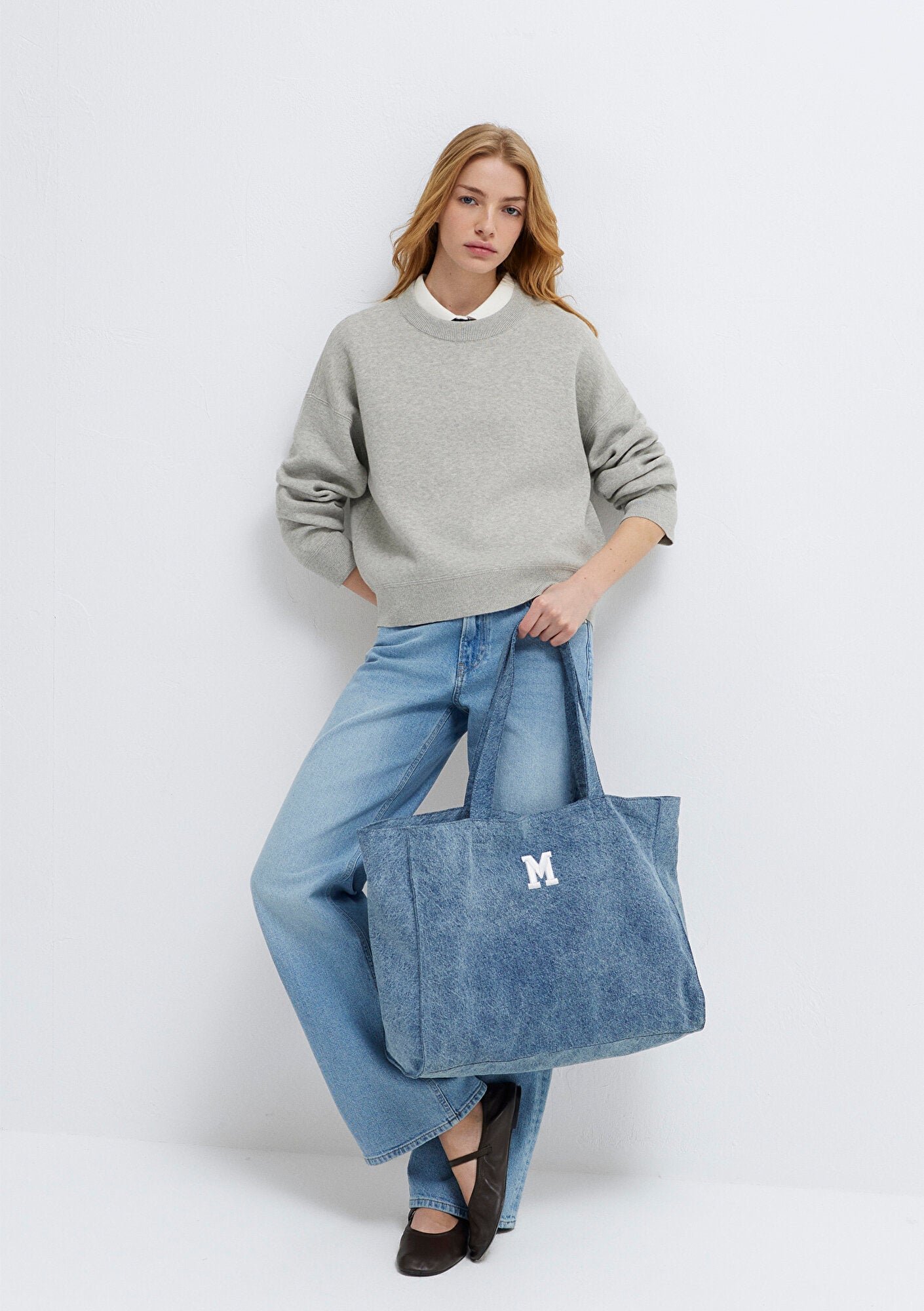 Blue Shoulder Bag
