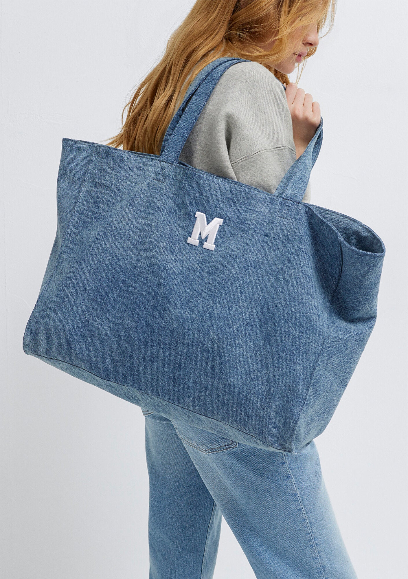 Blue Shoulder Bag