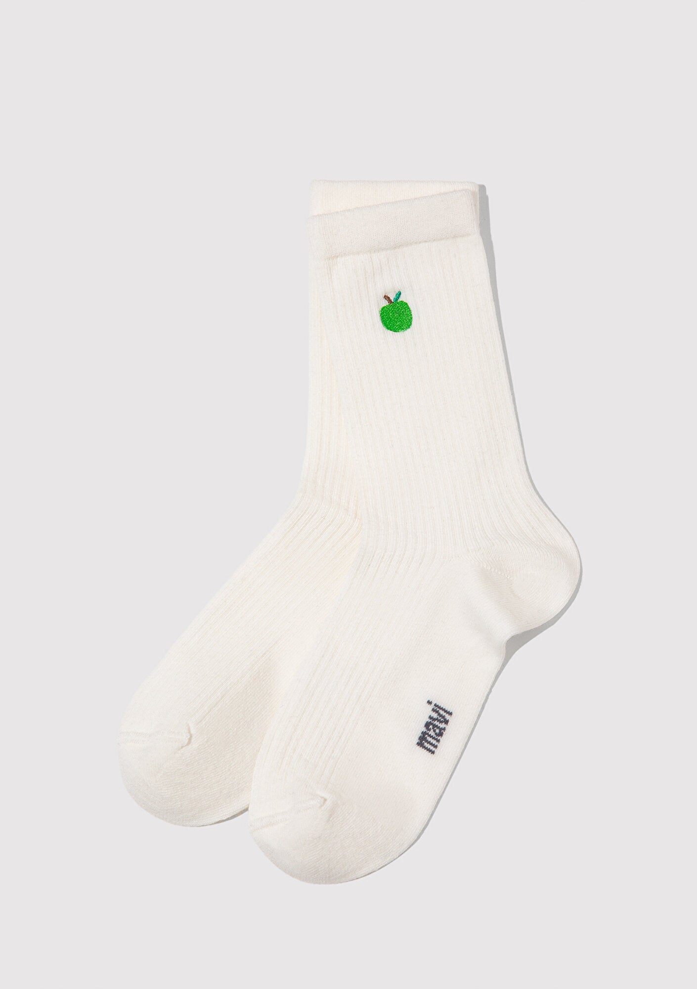 White Socket Socks