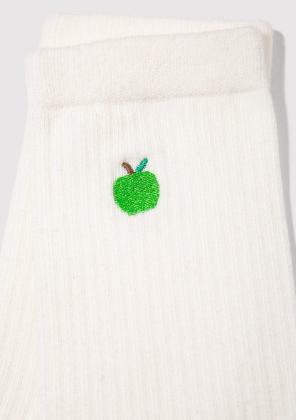 White Socket Socks