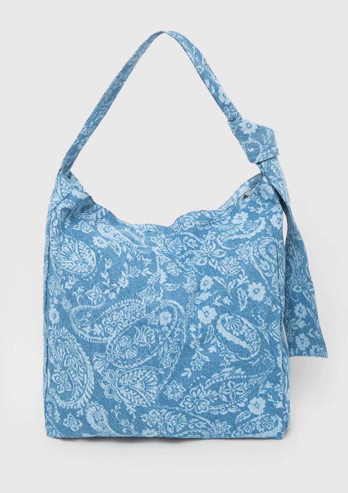 Blue Shoulder Bag