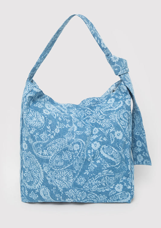 Blue Shoulder Bag