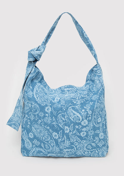 Blue Shoulder Bag