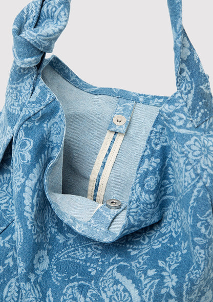 Blue Shoulder Bag